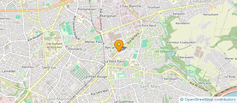 localisation de l'entreprise MADAME GEORGETTE LE GOUIL à BREST
