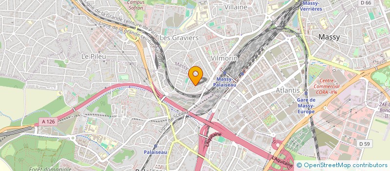 localisation de l'entreprise MADAME GEORGETTE LECOMTE à PALAISEAU