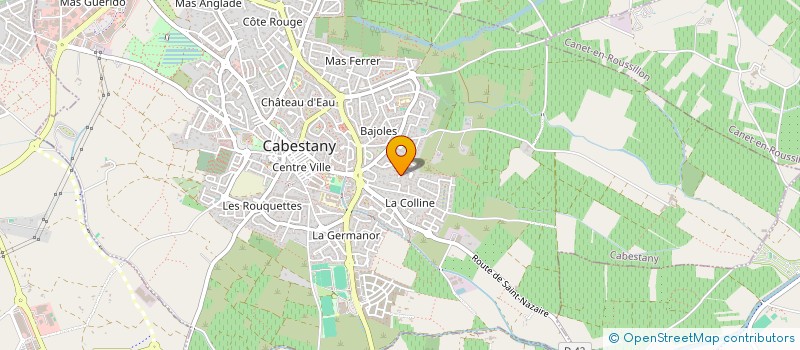 localisation de l'entreprise MADAME GEORGETTE LENOIR à CABESTANY