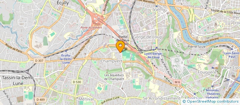 localisation de l'entreprise MADAME GEORGETTE MARCIANO  LYON