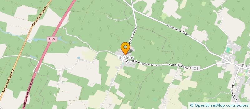 localisation de l'entreprise MADAME GEORGETTE-MARIE DUMONT  BOSTENS