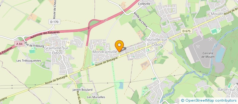 localisation de l'entreprise MADAME GEORGETTE MISTRAL  VAL D'ARRY