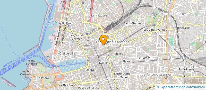 localisation de l'entreprise MADAME GEORGETTE MOSCA à MARSEILLE