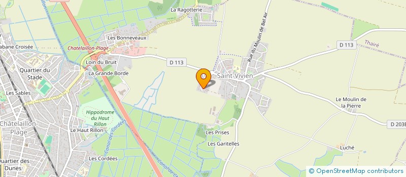 localisation de l'entreprise MADAME GEORGETTE NEAU  SAINT-VIVIEN