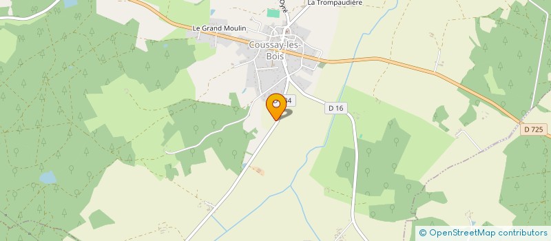 localisation de l'entreprise MADAME GEORGETTE OUVRARD  MAIRE