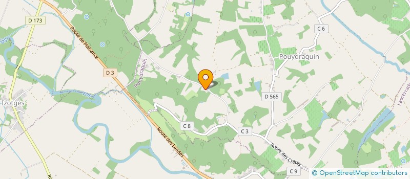 localisation de l'entreprise MADAME GEORGETTE PIN  SABAZAN