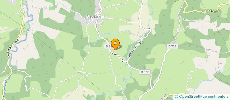 localisation de l'entreprise MADAME GEORGETTE PLANTE  LASSEUBE