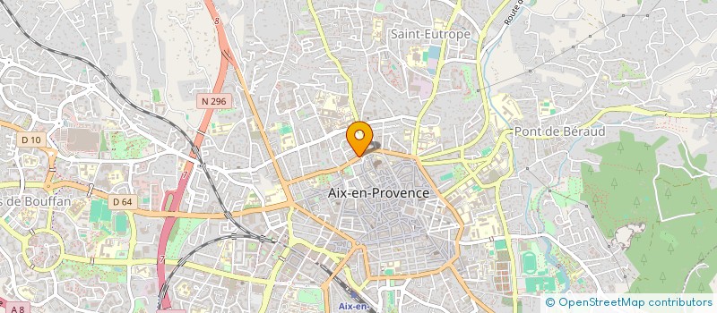 localisation de l'entreprise MADAME GEORGETTE POURCIN à AIX-EN-PROVENCE