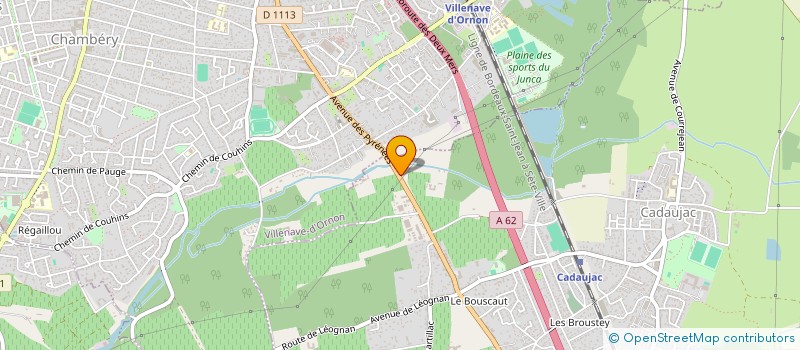 localisation de l'entreprise MADAME GEORGETTE RICHARD  CADAUJAC