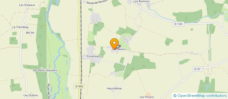 localisation de l'entreprise MADAME GEORGETTE RIGONOT  CHARNY OREE DE PUISAYE