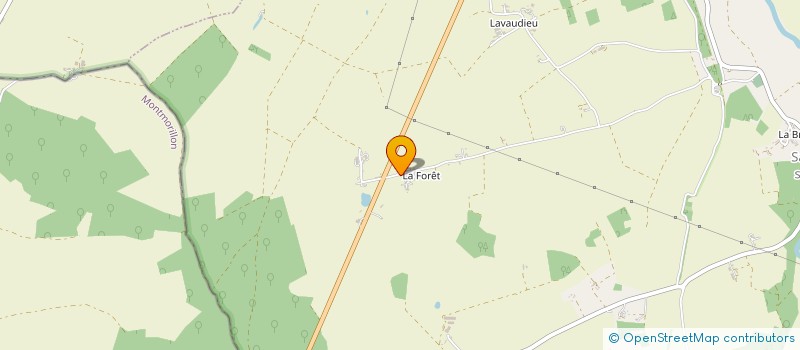 localisation de l'entreprise MADAME GEORGETTE ROBINEAU à SAINT-HILAIRE-SUR-BENAIZE