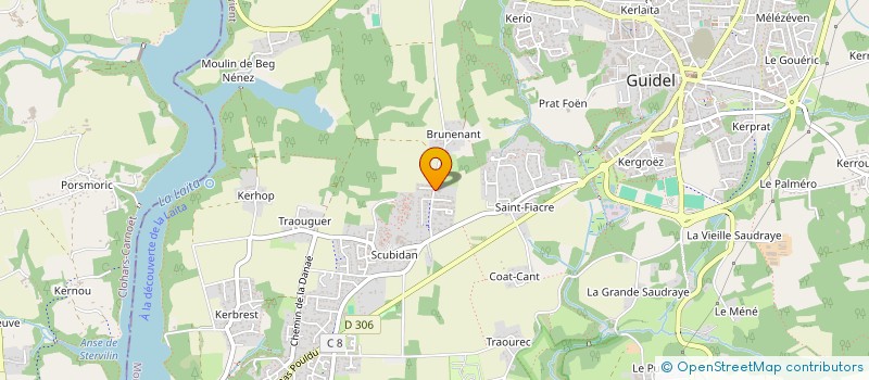 localisation de l'entreprise MADAME GEORGETTE SCHMITT  GUIDEL