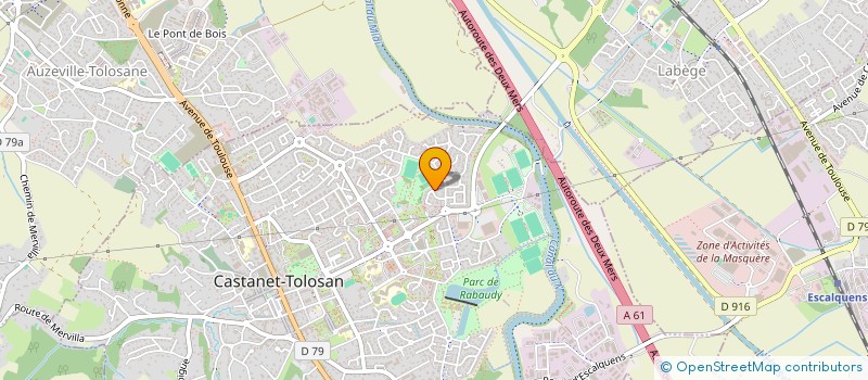 localisation de l'entreprise MADAME GEORGETTE SEGALA à CASTANET-TOLOSAN