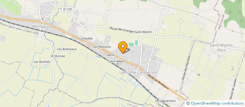 localisation de l'entreprise MADAME GEORGETTE SEUVE  SAINT-EXUPERY