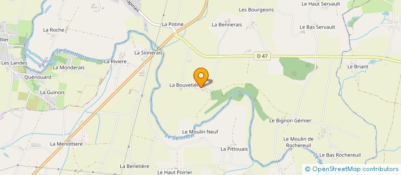 localisation de l'entreprise MADAME GEORGETTE SUHARD à PANCE