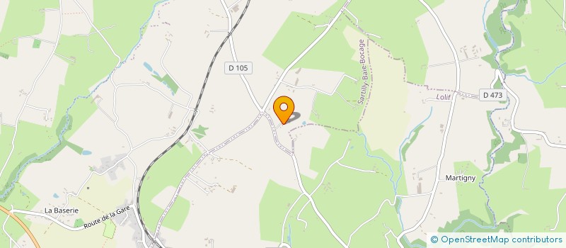 localisation de l'entreprise MADAME GEORGETTE TROCHU  CHAMPEAUX