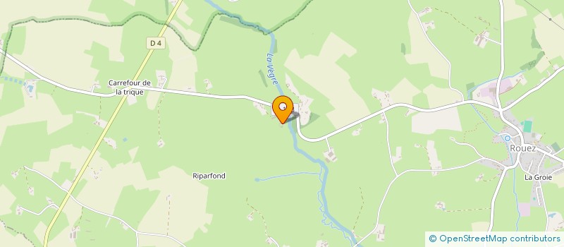 localisation de l'entreprise MADAME GEORGETTE TRONCHET  ROUESSE-VASSE