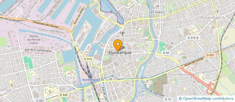 localisation de l'entreprise MADAME GEORGETTE VALLIERE à DUNKERQUE