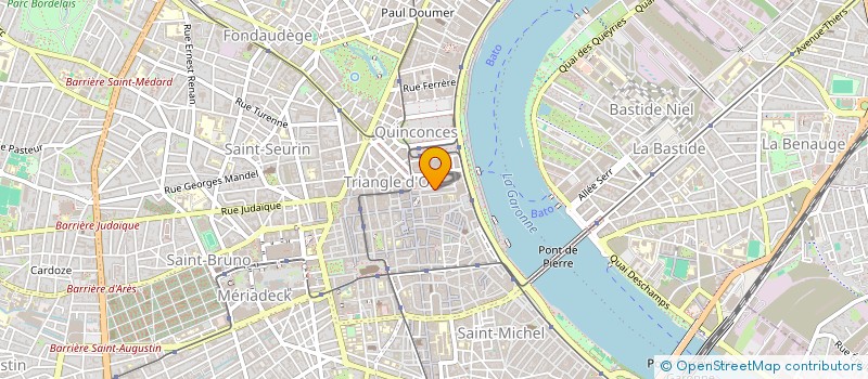 localisation de l'entreprise MADAME GEORGIA DIAZ  BORDEAUX