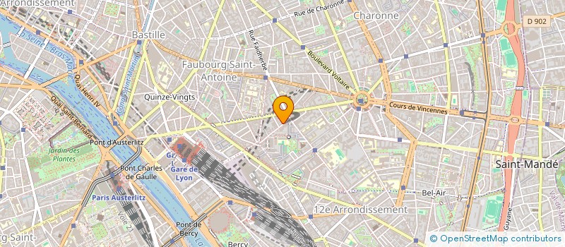 localisation de l'entreprise MADAME GEORGIA GOUJON  PARIS