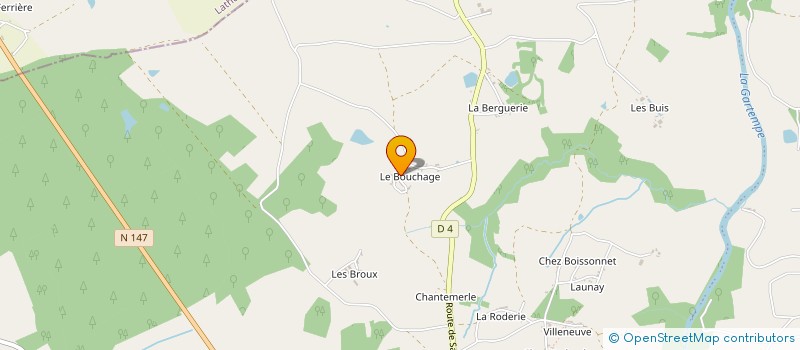 localisation de l'entreprise MADAME GEORGIA LOUISE VAUGHAN  VAL-D'OIRE-ET-GARTEMPE