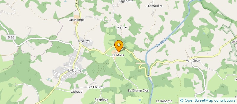 localisation de l'entreprise MADAME GEORGIA YOUNG  EYBURIE