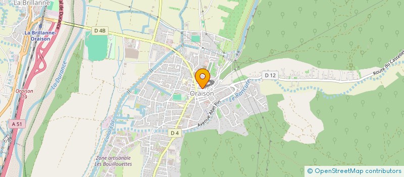 localisation de l'entreprise MADAME GEORGIANA BIANCA DRAGAN à ORAISON