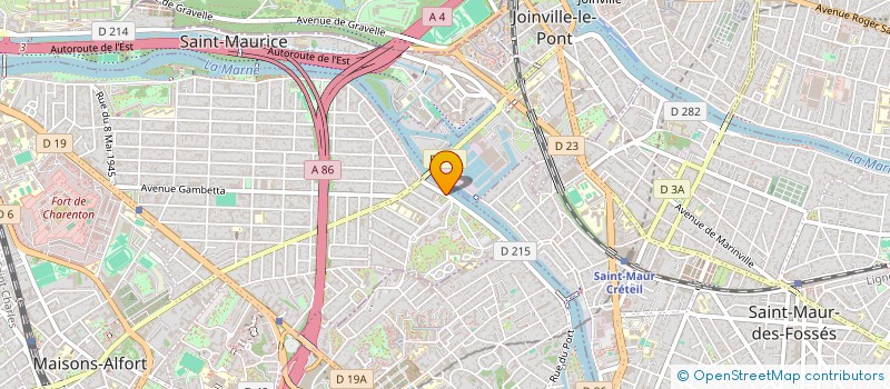 localisation de l'entreprise MADAME GEORGIANA BIDILICI  MAISONS-ALFORT