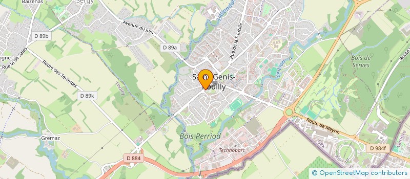 localisation de l'entreprise MADAME GEORGIANA DOGARU  SAINT-GENIS-POUILLY