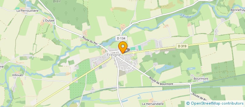 localisation de l'entreprise MADAME GEORGIANA-FLORI STOICA  VALLONS-DE-L'ERDRE