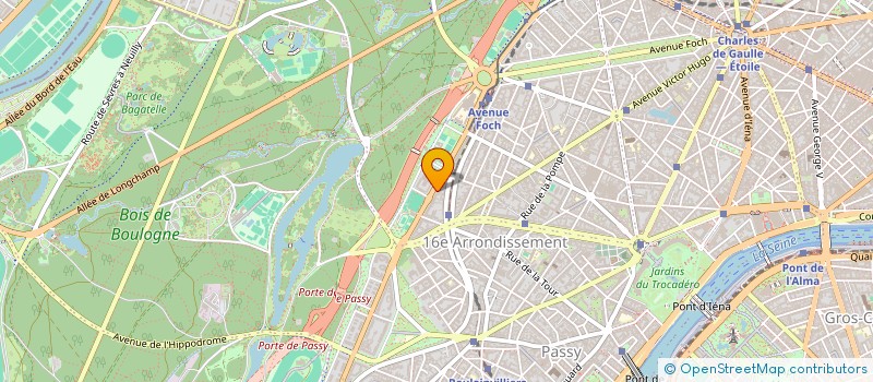 localisation de l'entreprise MADAME GEORGIANA ZAMFIRACHE  PARIS