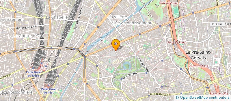 localisation de l'entreprise MADAME GEORGINA ATTIAS  PARIS