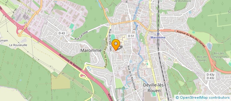 localisation de l'entreprise MADAME GEORGINA CHAPENGA à MAROMME
