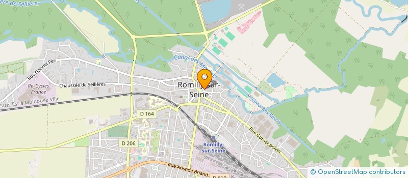 localisation de l'entreprise MADAME GEORGINA DEBOLO  ROMILLY-SUR-SEINE