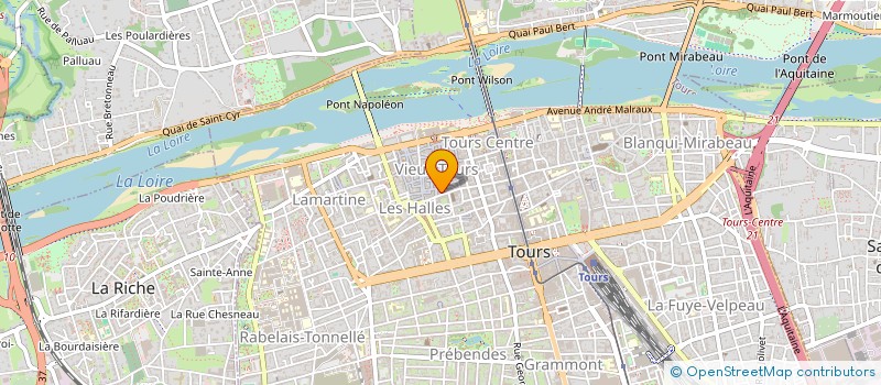 localisation de l'entreprise MADAME GEORGINA DRUMMOND-WOLFF à TOURS
