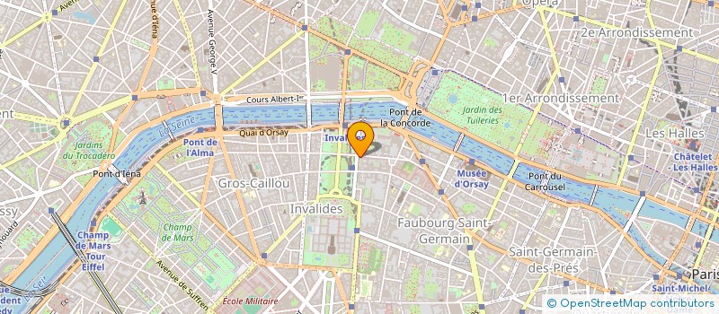 localisation de l'entreprise MADAME GEORGINA FALETIC  PARIS