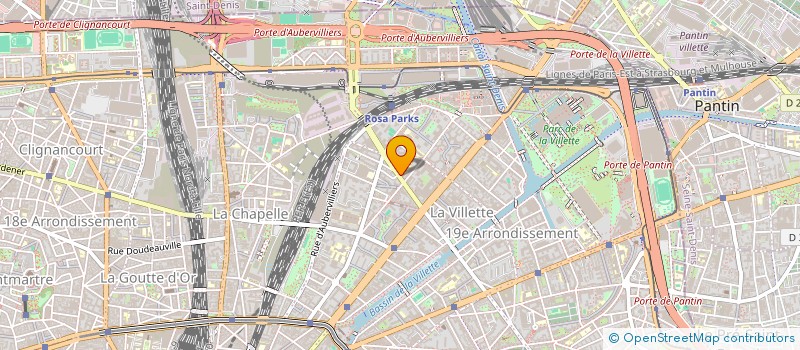 localisation de l'entreprise MADAME GEORGINA LEGROS  PARIS