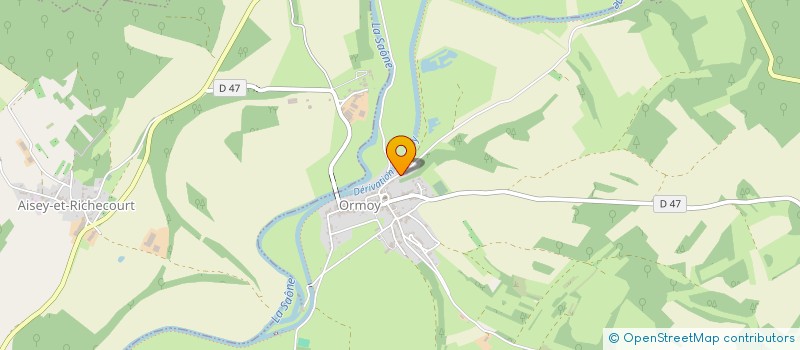 localisation de l'entreprise MADAME GEORGINA LORD  VERNOIS-SUR-MANCE