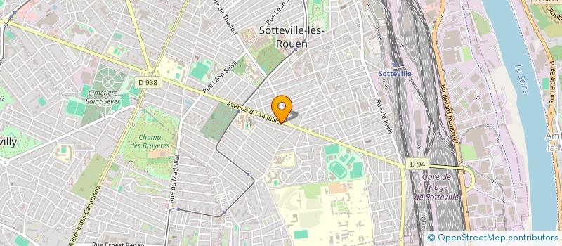 localisation de l'entreprise MADAME GEORGINA MARTINEZ à SOTTEVILLE-LES-ROUEN