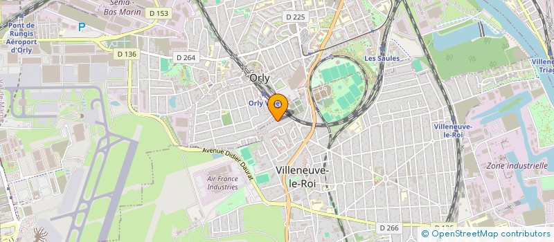 localisation de l'entreprise MADAME GEORGINA NEVES  VILLENEUVE-LE-ROI