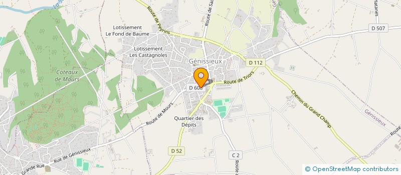 localisation de l'entreprise MADAME GEORGINA OLAH à GENISSIEUX