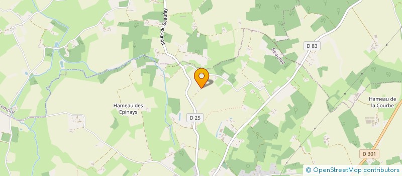 localisation de l'entreprise MADAME GEORGINA PARIS  SAINT-CELERIN