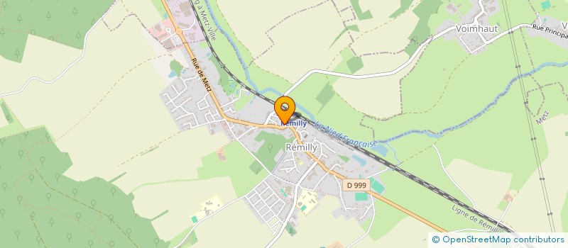 localisation de l'entreprise MADAME GEOVANA ASTOR DO NADA CALDAS à REMILLY