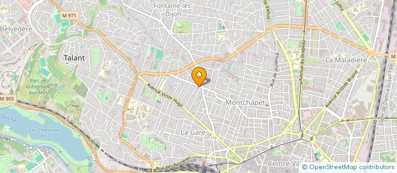 localisation de l'entreprise MADAME GEOVANNA SALAZAR FRANCO LHORME à DIJON