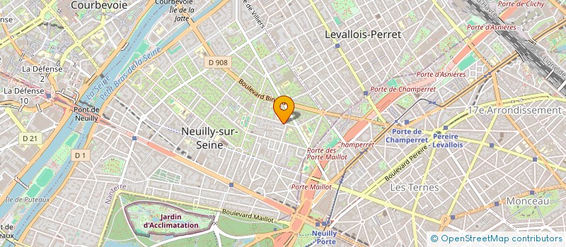 localisation de l'entreprise MADAME GERALD GRAINDORGE à NEUILLY-SUR-SEINE