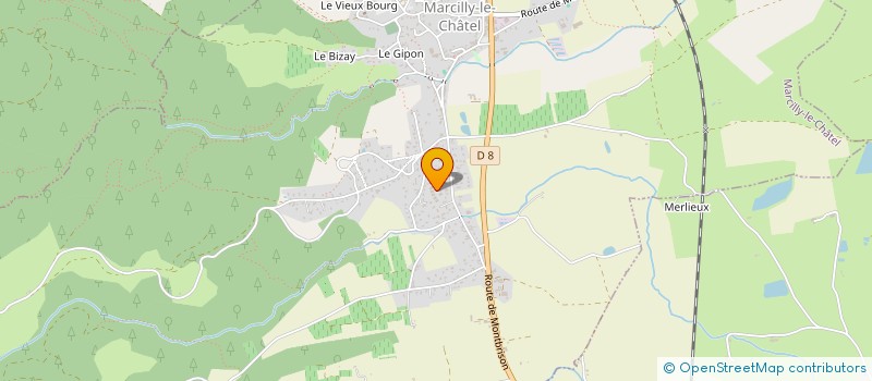 localisation de l'entreprise MADAME GERALDINE ABATE  MARCILLY-LE-CHATEL