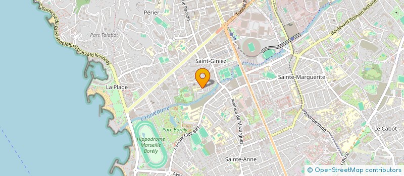 localisation de l'entreprise MADAME GERALDINE ADAM DAVID  NICE