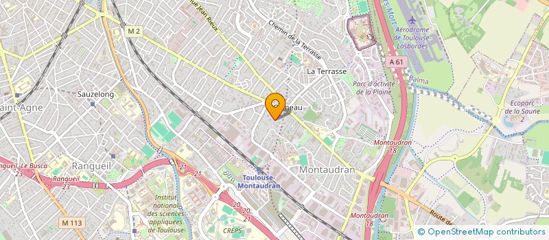 localisation de l'entreprise MADAME GERALDINE ALEXANDRE à TOULOUSE