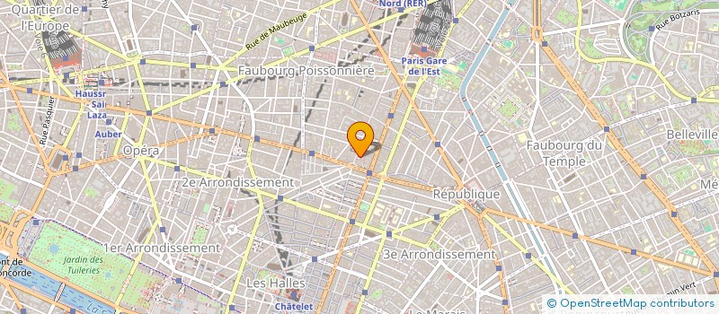 localisation de l'entreprise MADAME GERALDINE ALLUAUME  PARIS