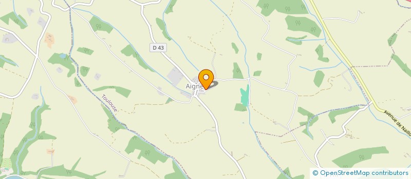 localisation de l'entreprise MADAME GERALDINE ALPHAND  AIGNES